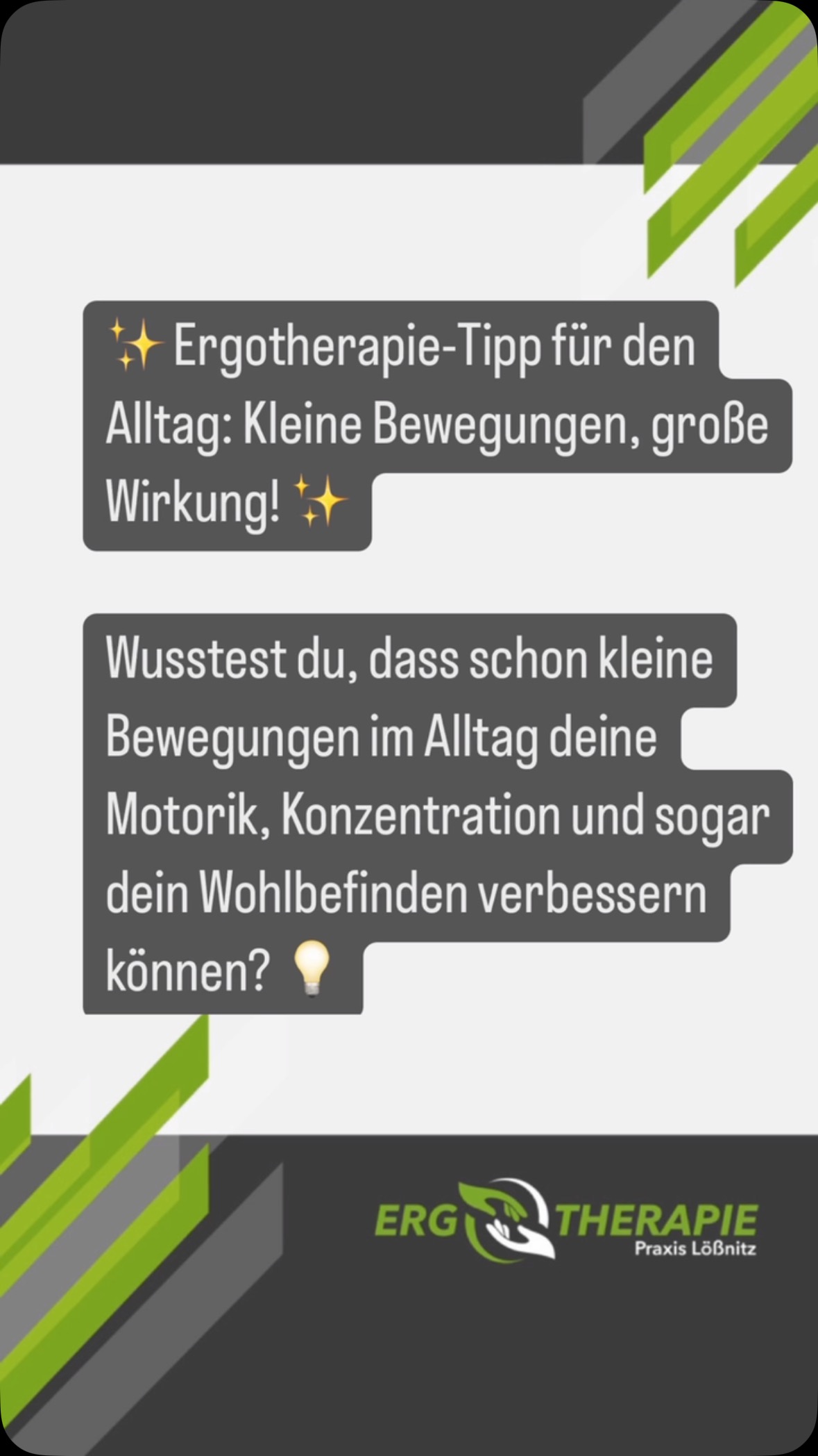 Heute mal ein kleiner Tip für die Handsensi zum selber probieren.

#ergotherapie_praxis_loessnitz  #ergo_loessnitz #Ergotherapie #GanzheitlicheTherapie #GesundImAlltag #Handtraining #Feinmotorik #BewegungIstLeben #Gesundheit #Alltagskompetenz #TherapieMitHerz #ErgoAlltag #SelbstständigkeitStärken #Neurotraining #KörperUndGeist #AchtsamBewegen #HändeTrainieren #LebensqualitätSteigern #BalanceFürDenKörper #ErgoTipps #BewusstBewegen #GanzheitlichGesund #lößnitz #loessnitz